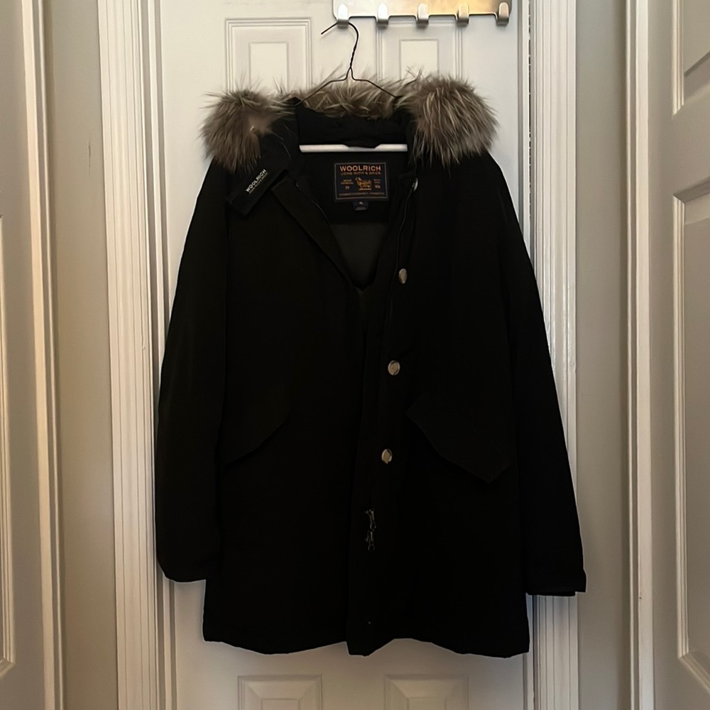 Woolrich Arctic Parka Fox in Black XL